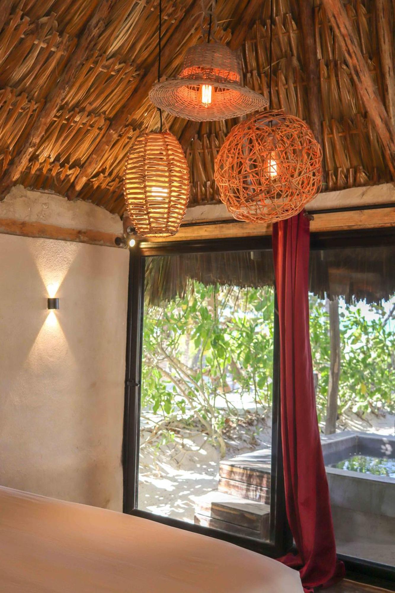 Casa Mate Beachfront Cabanas เอลกูโย ห้อง รูปภาพ